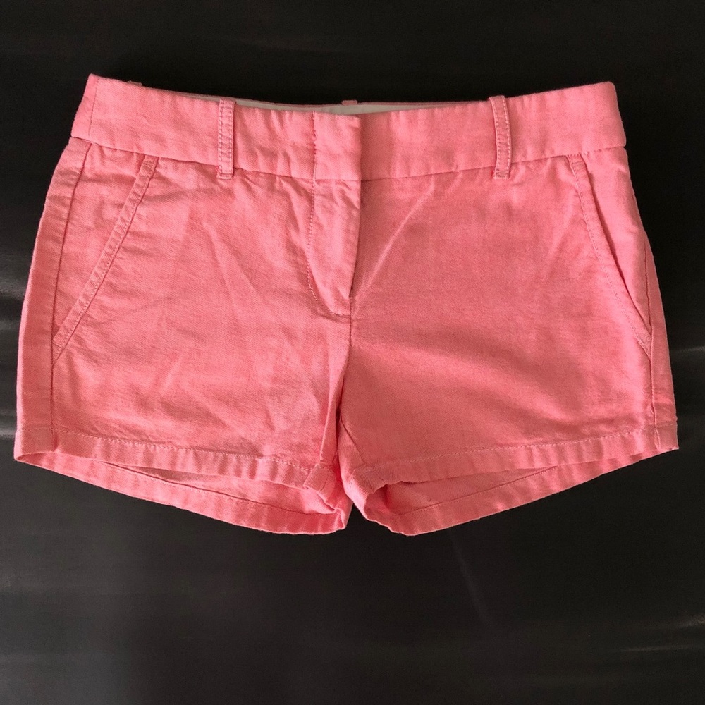J.Crew 00 shorts in Nantucket red, 3” inseam